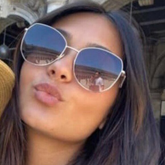 New Prada PR57YS 1BC5D1 Sunglasses - Silver Frame, Grey Gradient Lenses - Picture 2 of 11